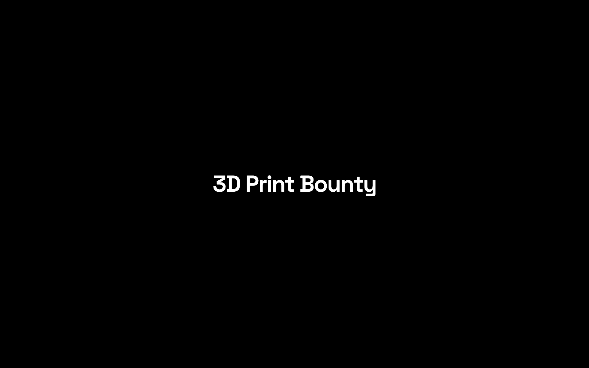 3D Print Bounty - Marketplace from Idea to Launch in 3 Weeks | Marketplace MVP developed by haynes lab