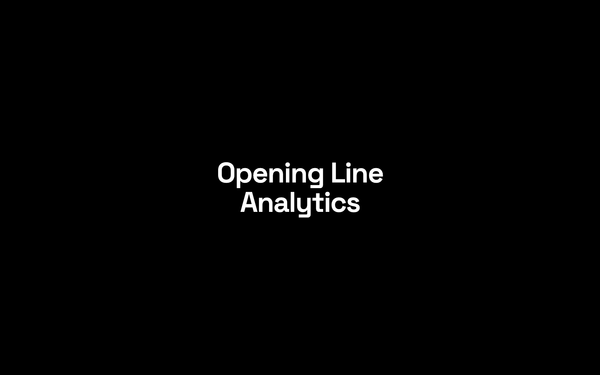 Opening Line Analytics case study - MLB Prediction Tool Production Readiness | Sports Analytics MVP Development